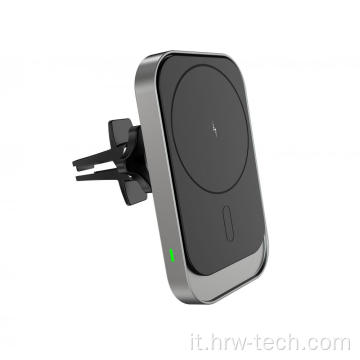 Supporto per telefono da auto con ricarica wireless per iPhone